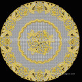 New pattern 38cm(15") or 30cm(12") wholesale round cheap placemat